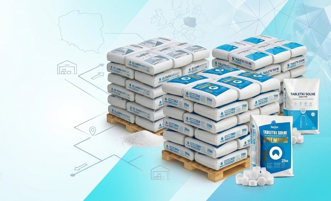 Sól 1000 kg - pełne palety - oferta B2B dla firm